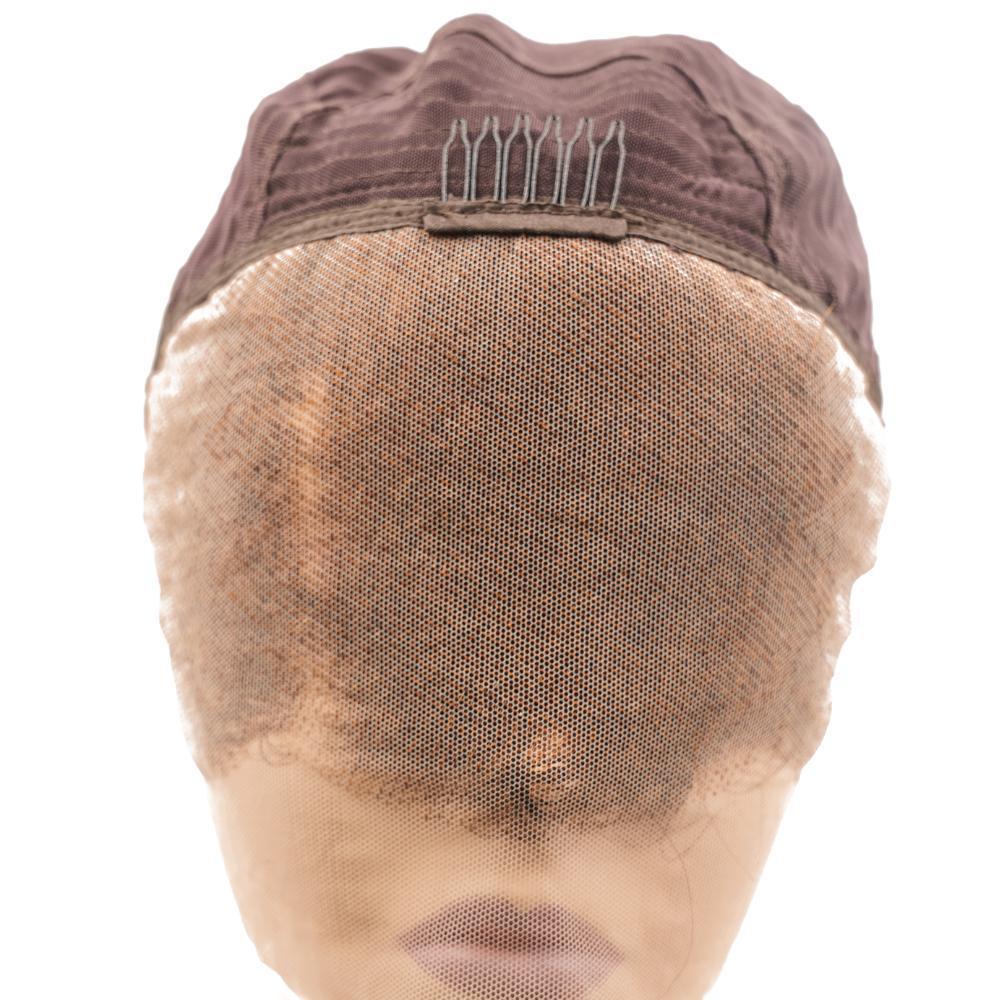 Coffee 13x4 Transparent Lace Front 100% Human Hair Bob Wig - URBANPICK FASHION
