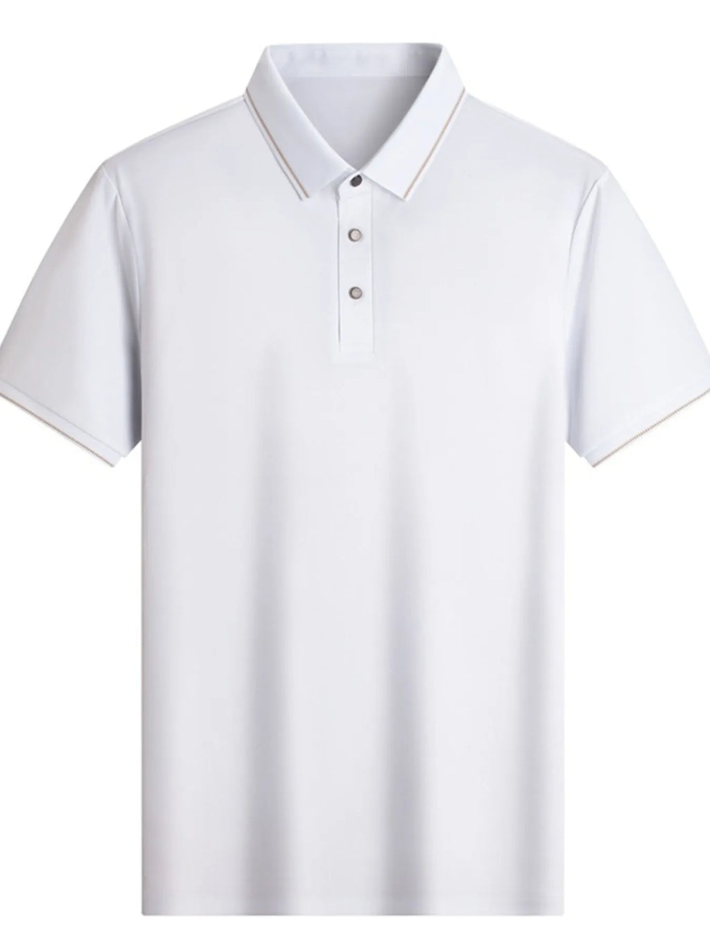 Men's Button Detail Short Sleeve Polo - URBANPICK FASHION
