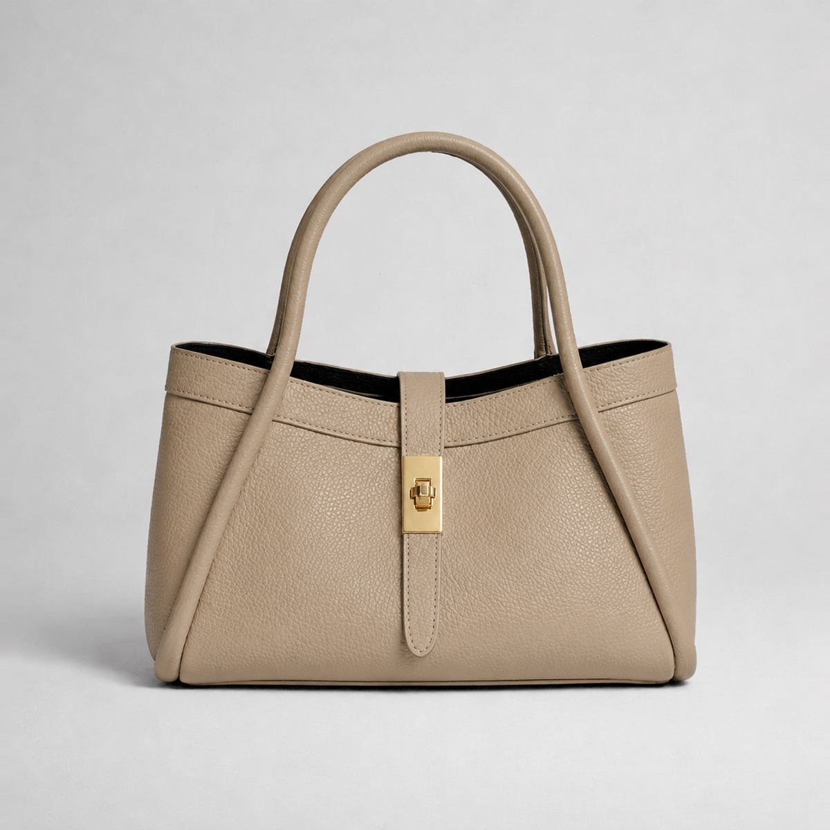 Italia Sage Green Leather Tote – Made in Italy