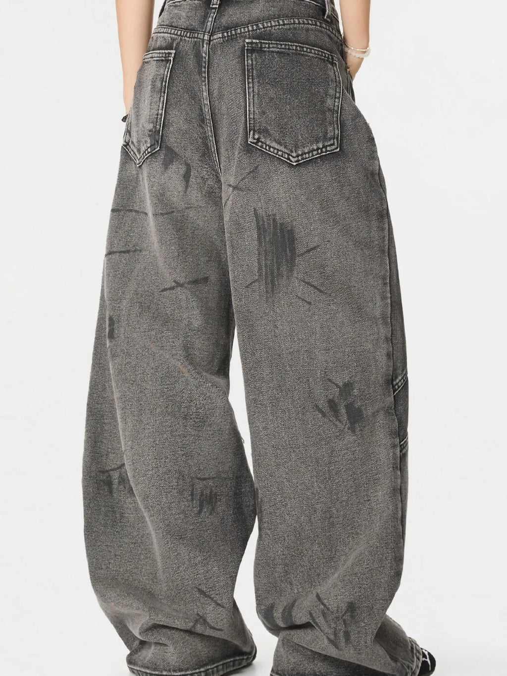 Men's Wide-Leg Jeans - URBANPICK FASHION