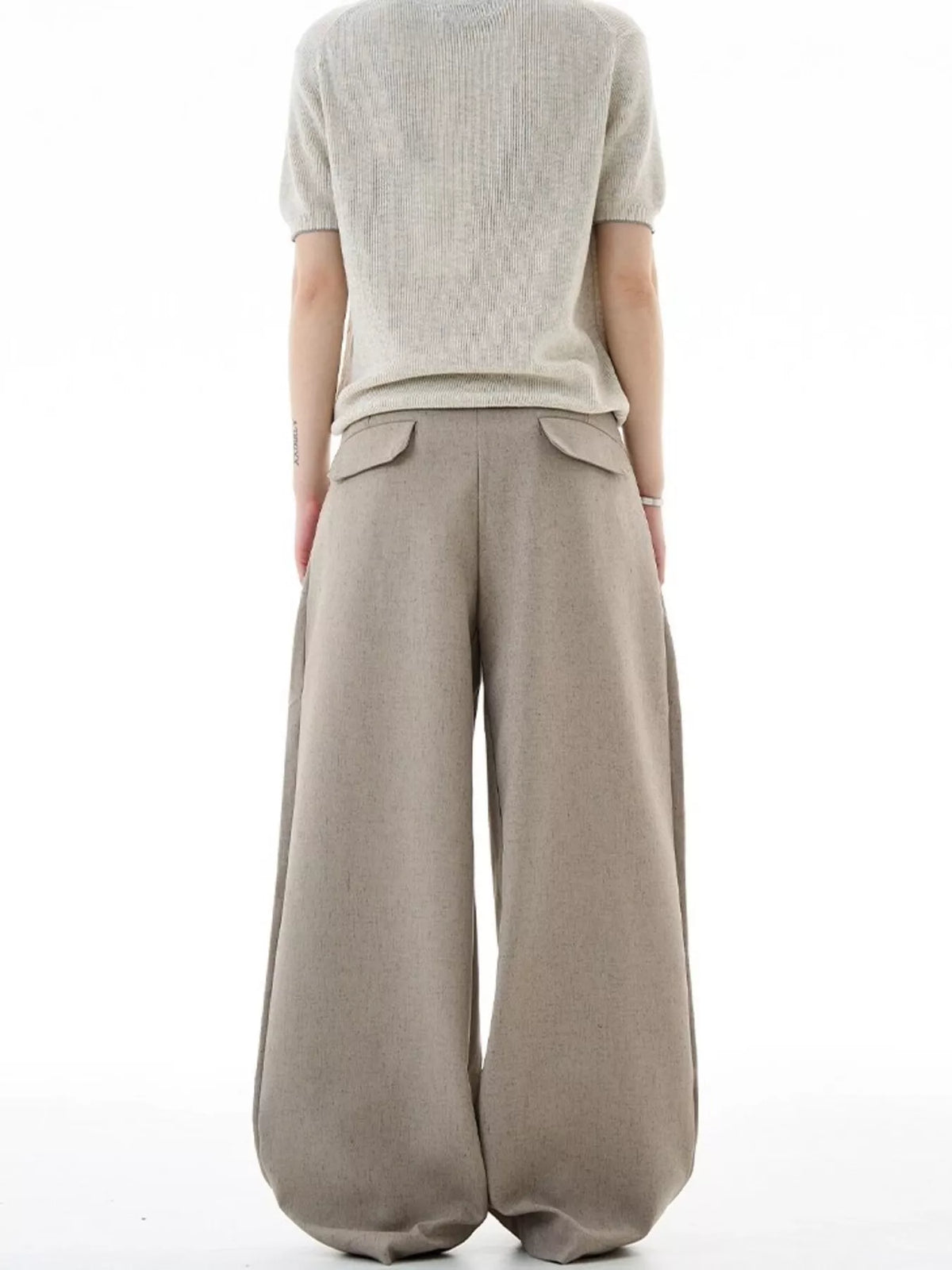 Men's Plus Size Wide Leg Pants - URBANPICK FASHION