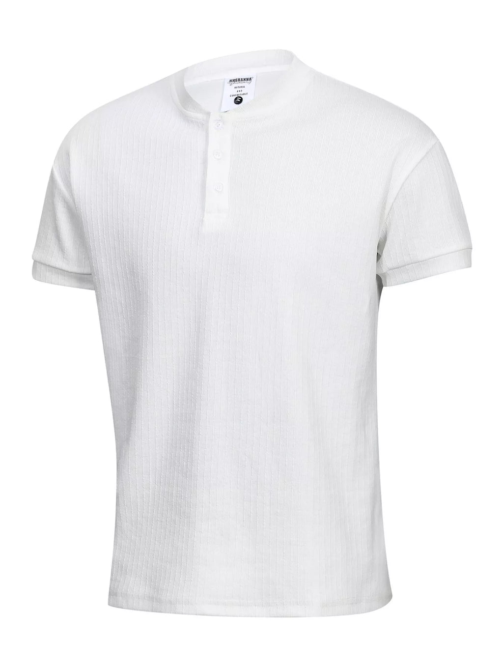 Men's Textured Short Sleeve T-Shirt - URBANPICK FASHION