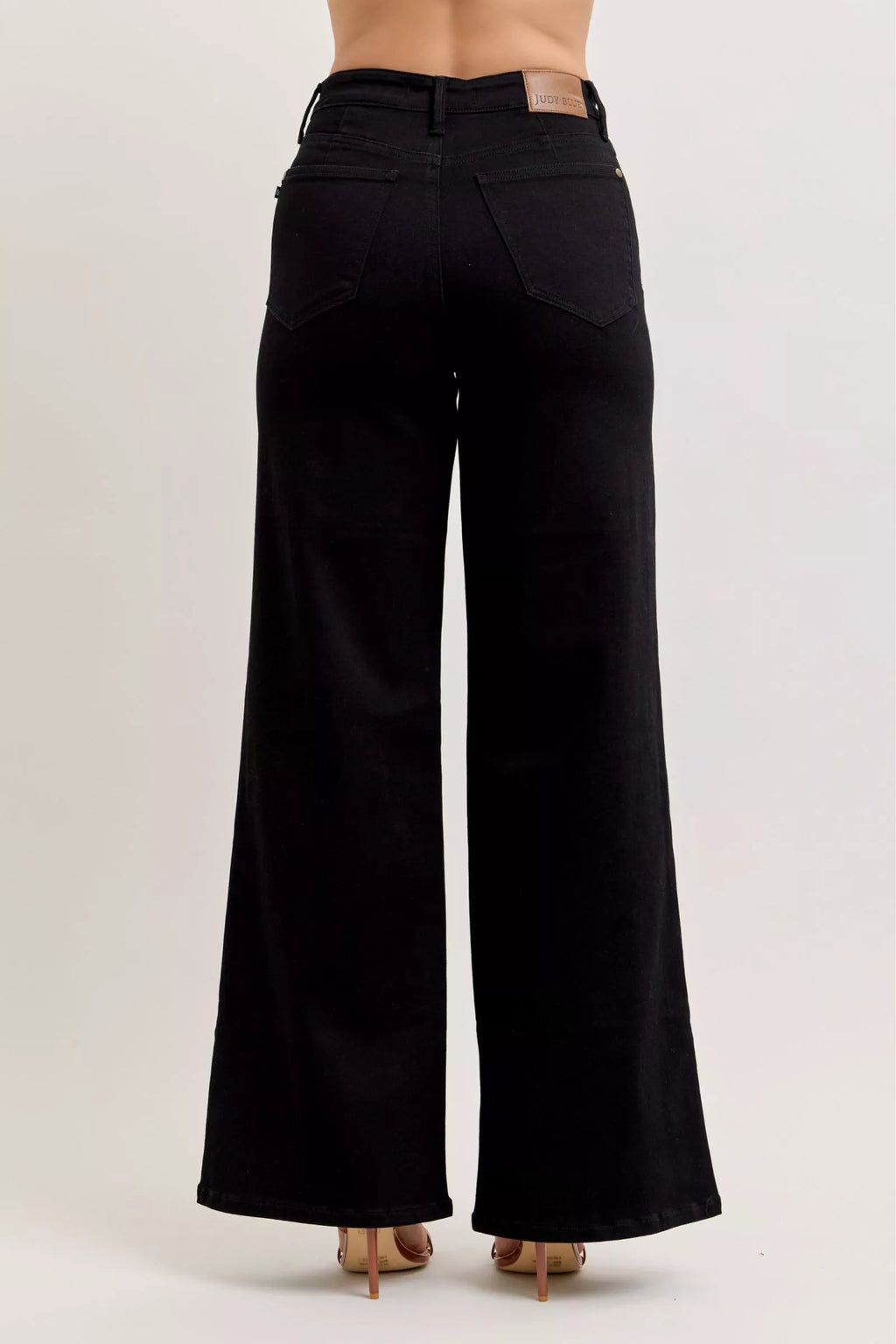 Judy Blue High-Waisted Wide Leg Jeans - URBANPICK FASHION