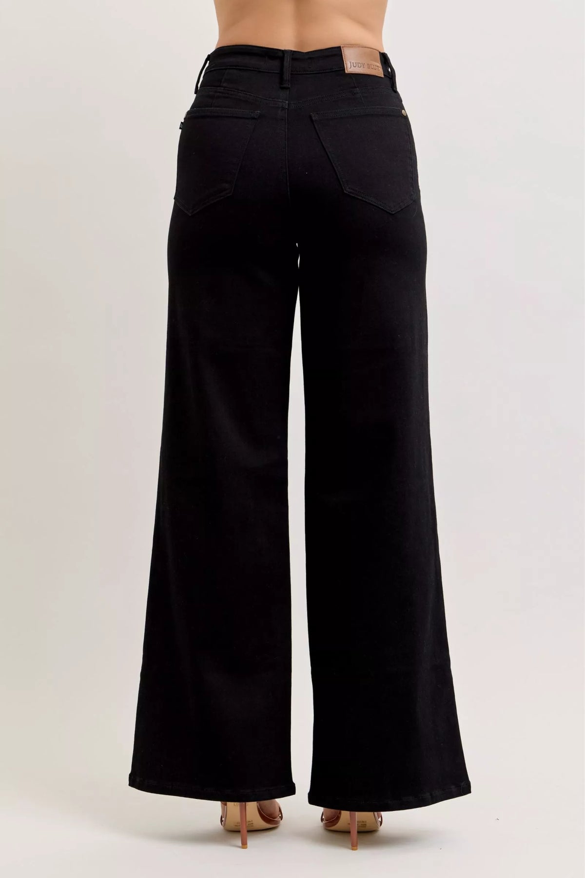 Judy Blue High-Waisted Wide Leg Jeans - URBANPICK FASHION