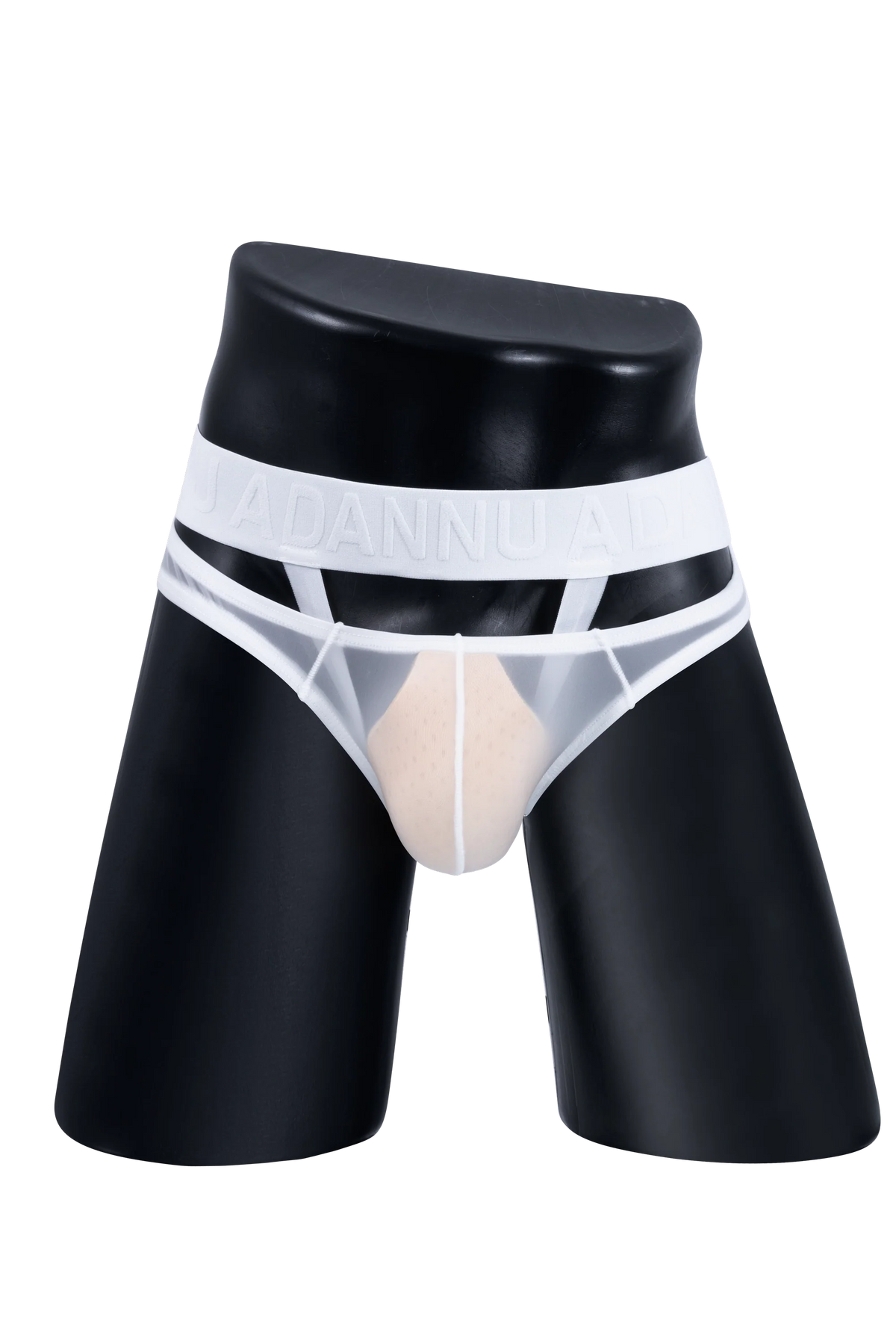 Men’s Sexy Sheer Thong with Ring & Strap Design - URBANPICK FASHION