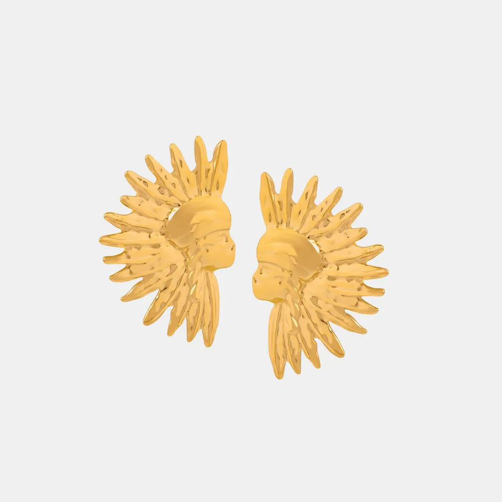 Titanium Steel Gold-Plated Earrings - URBANPICK FASHION