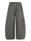 Men's Wide Leg Cargo Pants - URBANPICK FASHION
