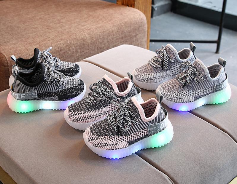 Kids LED Light-Up Sneakers