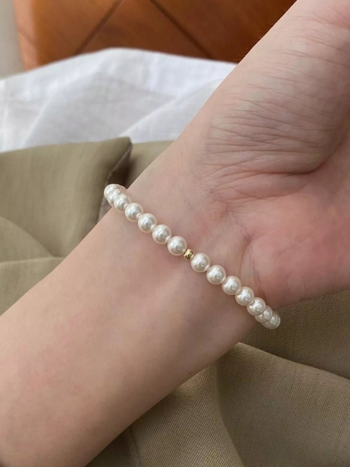 Pearl Beaded Bracelet - URBANPICK FASHION