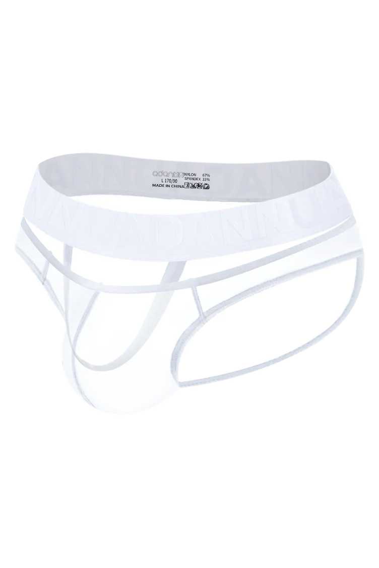 Men’s Sexy Sheer Thong with Ring & Strap Design - URBANPICK FASHION