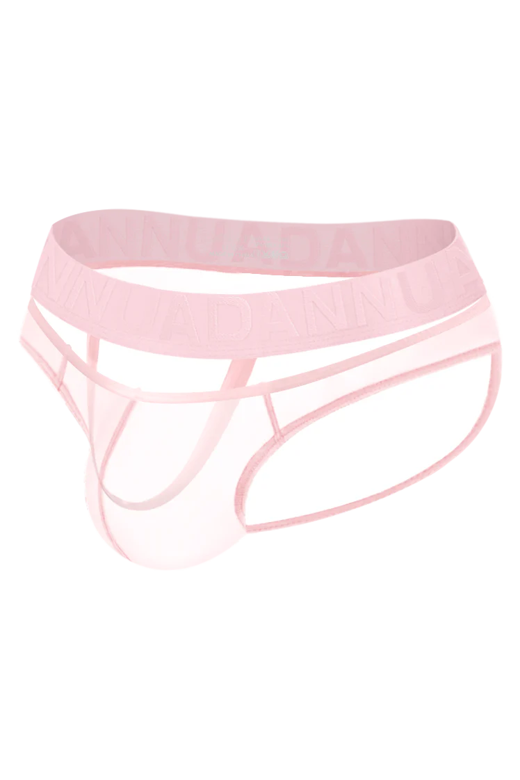 Men’s Sexy Sheer Thong with Ring & Strap Design - URBANPICK FASHION