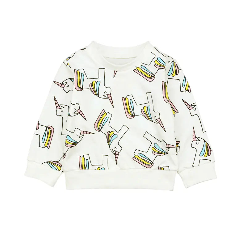 Cartoon Unicorn Hoodie for Boys - Long Sleeve Top - URBANPICK FASHION
