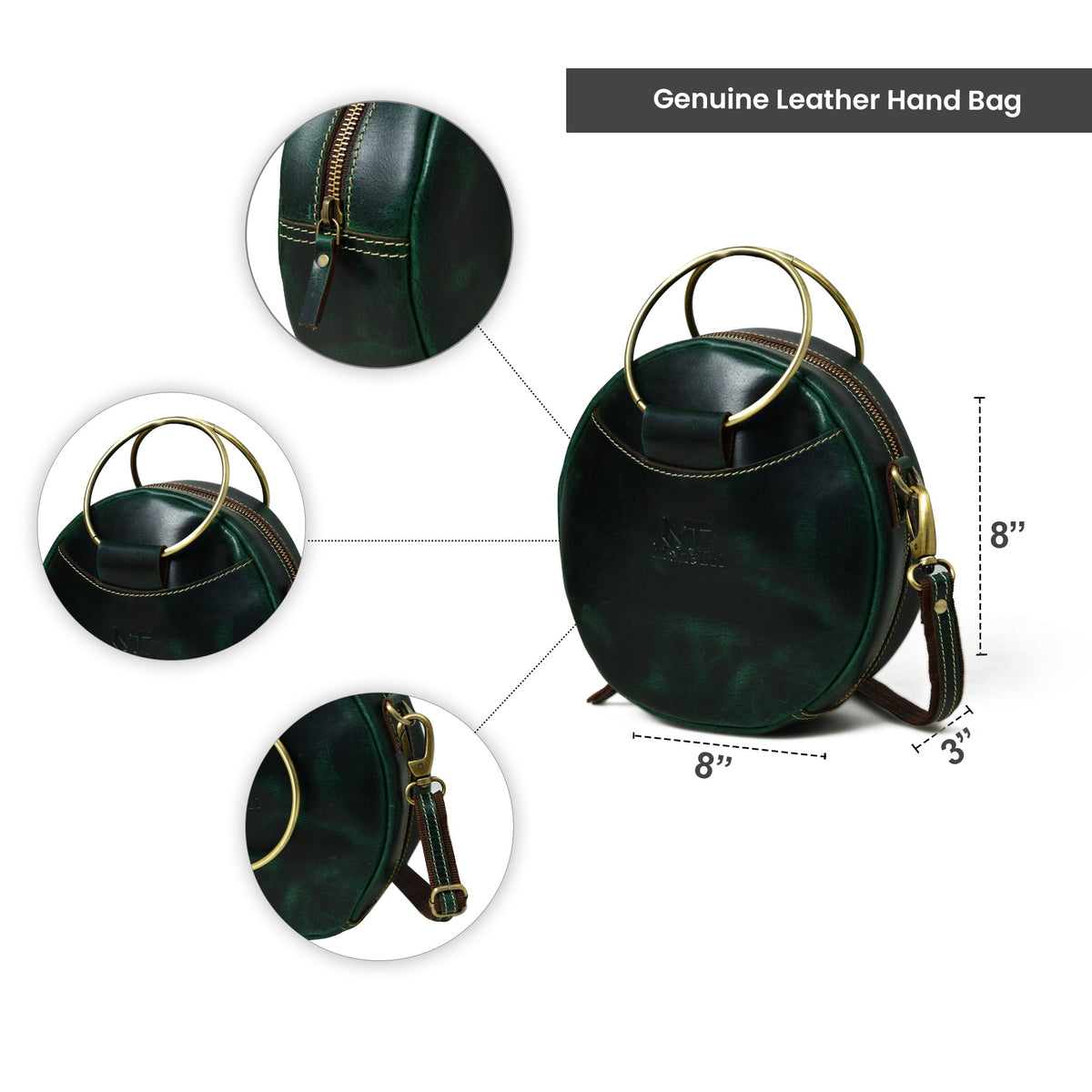 Rosie Sling Circle Bag - URBANPICK FASHION