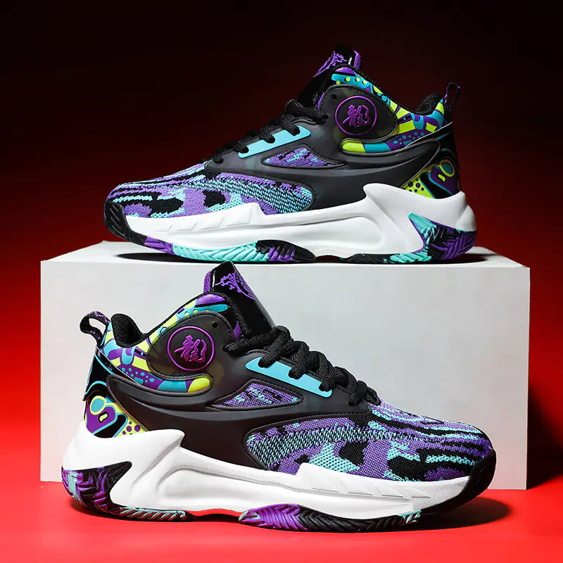 Men's Basketball Shoes for Youth and Students (Fashion) - URBANPICK FASHION