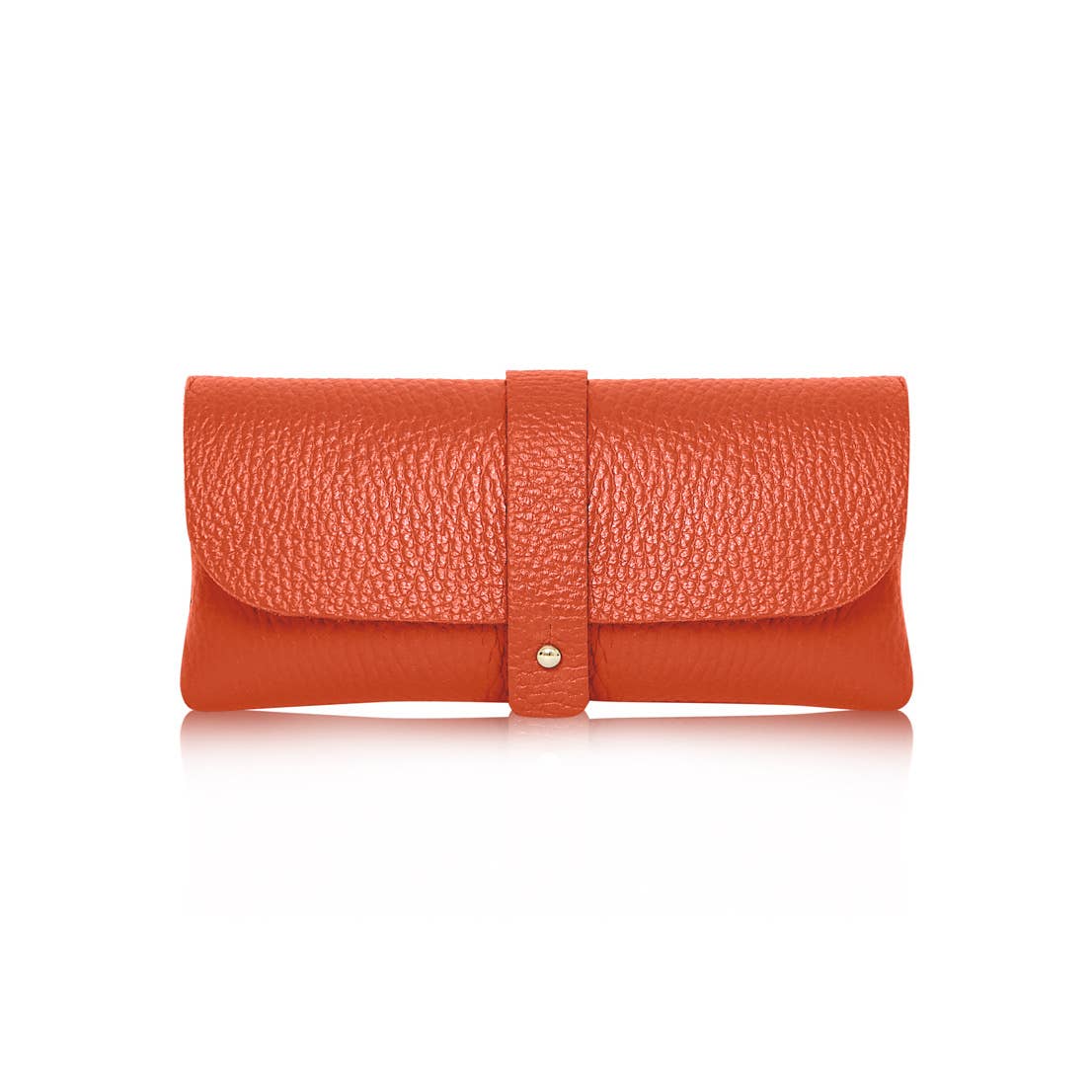 Italian Genuine Leather Glasses Pouch - Handmade in Italy