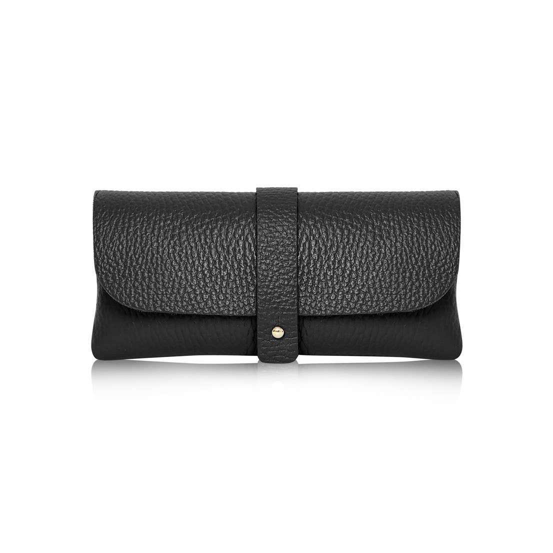Italian Genuine Leather Glasses Pouch - Handmade in Italy