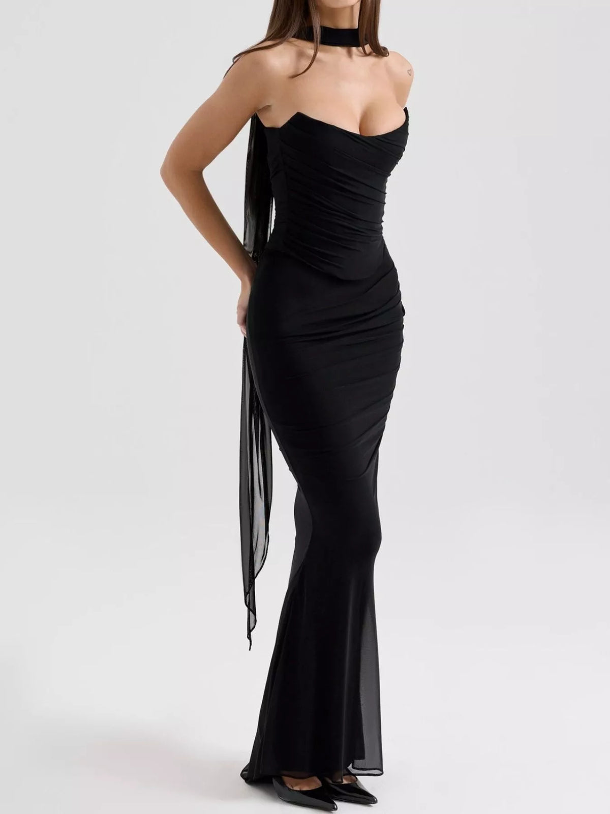 Tube Top and Maxi Skirt Set - URBANPICK FASHION