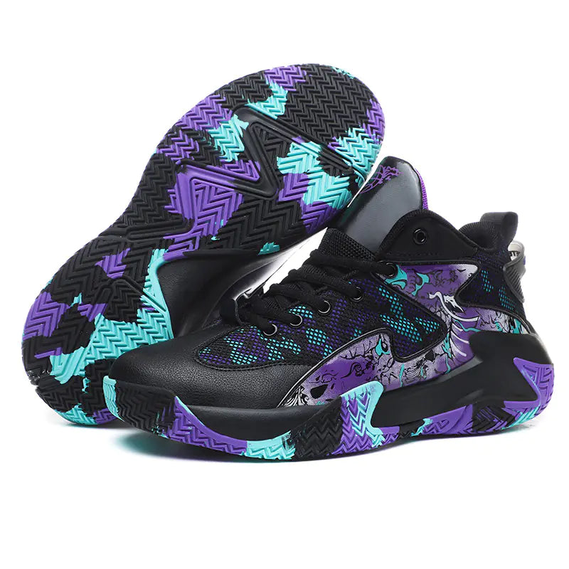 Men's Basketball Shoes for Youth and Students (Fashion)