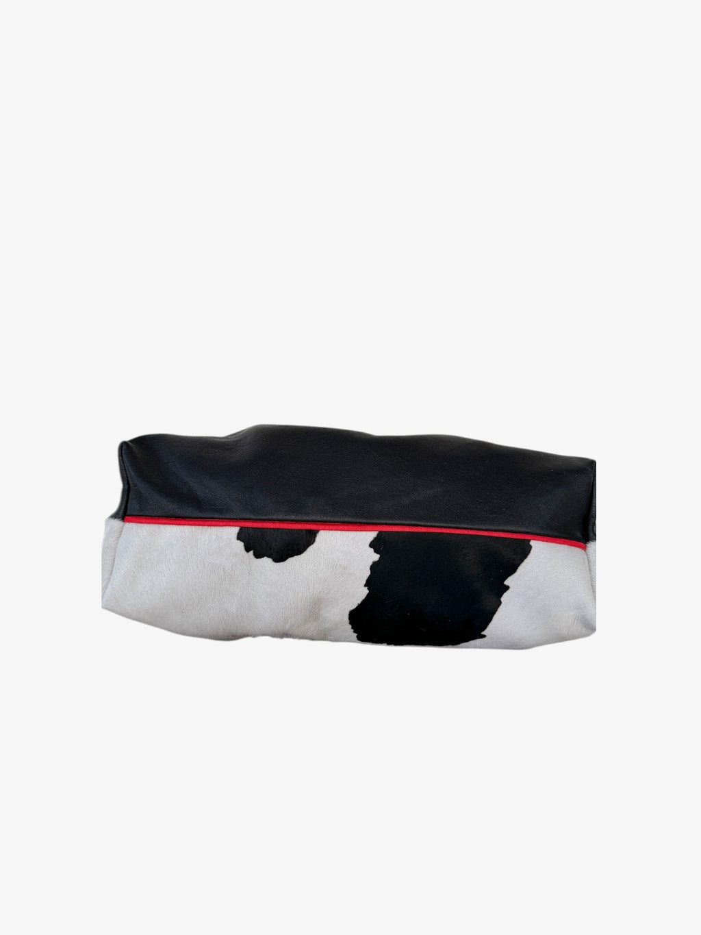 Blair Shoulder Bag, Cow Print-Black - URBANPICK FASHION