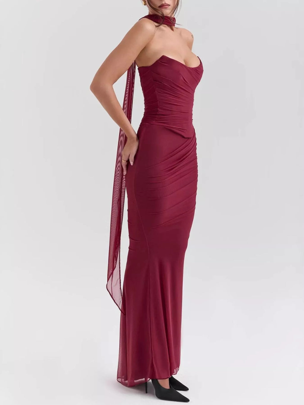 Tube Top and Maxi Skirt Set - URBANPICK FASHION