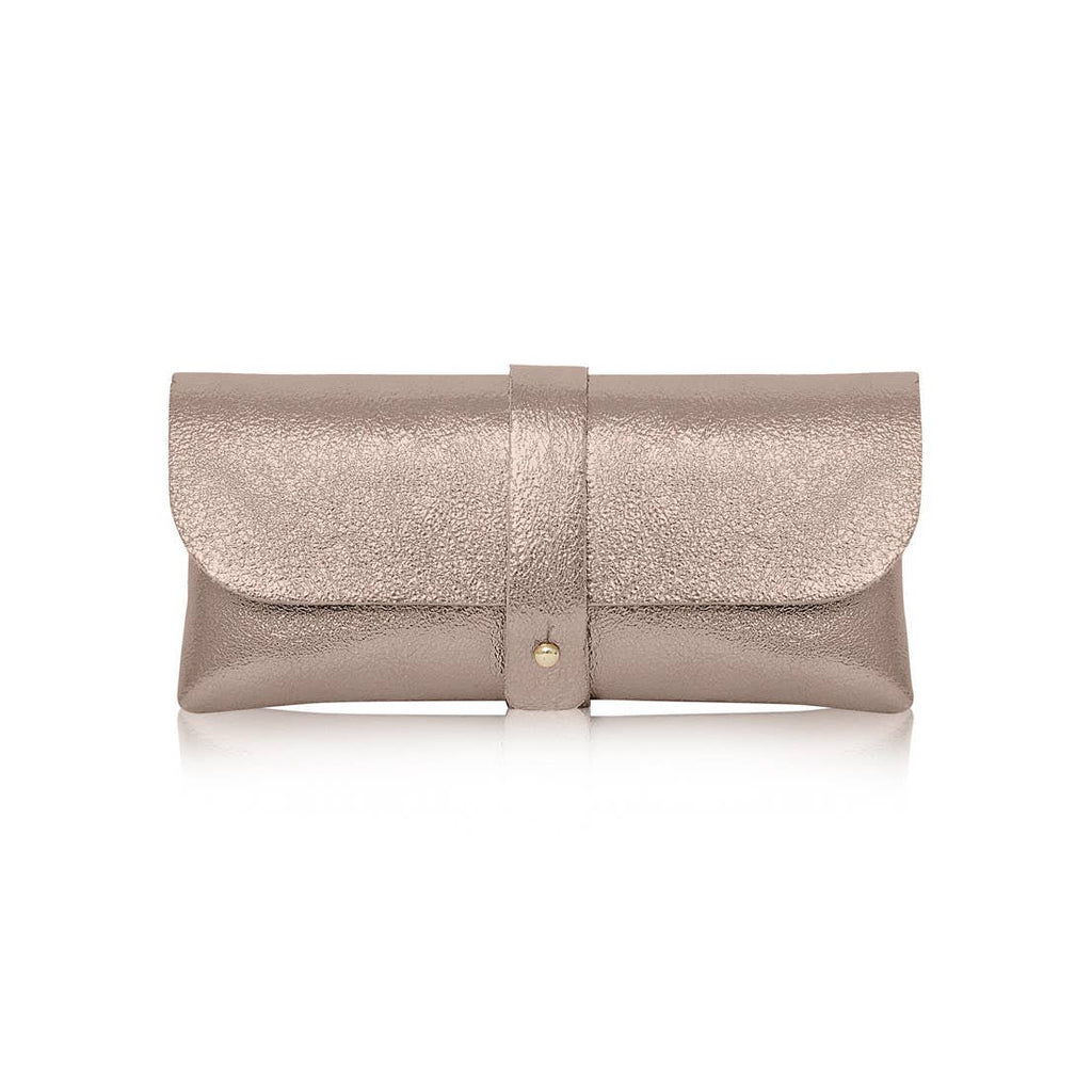 Italian Genuine Leather Glasses Pouch - Handmade in Italy
