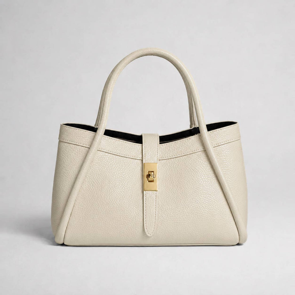 Italia Sage Green Leather Tote – Made in Italy