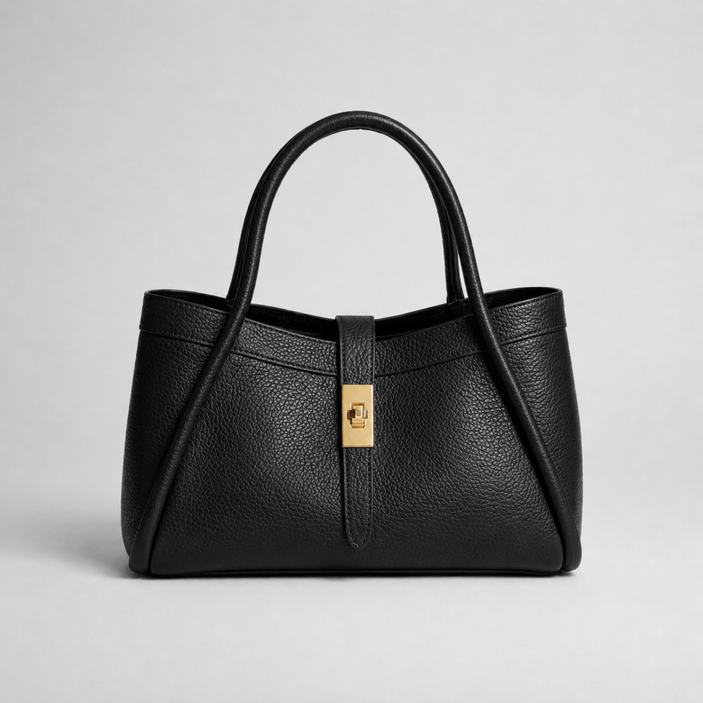 Italia Sage Green Leather Tote – Made in Italy