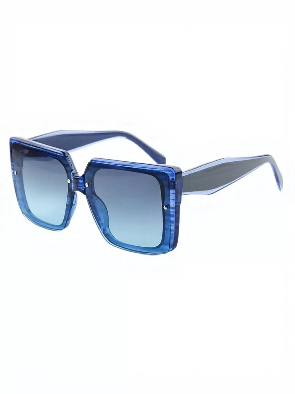 Oversized Gradient Square Sunglasses - URBANPICK FASHION
