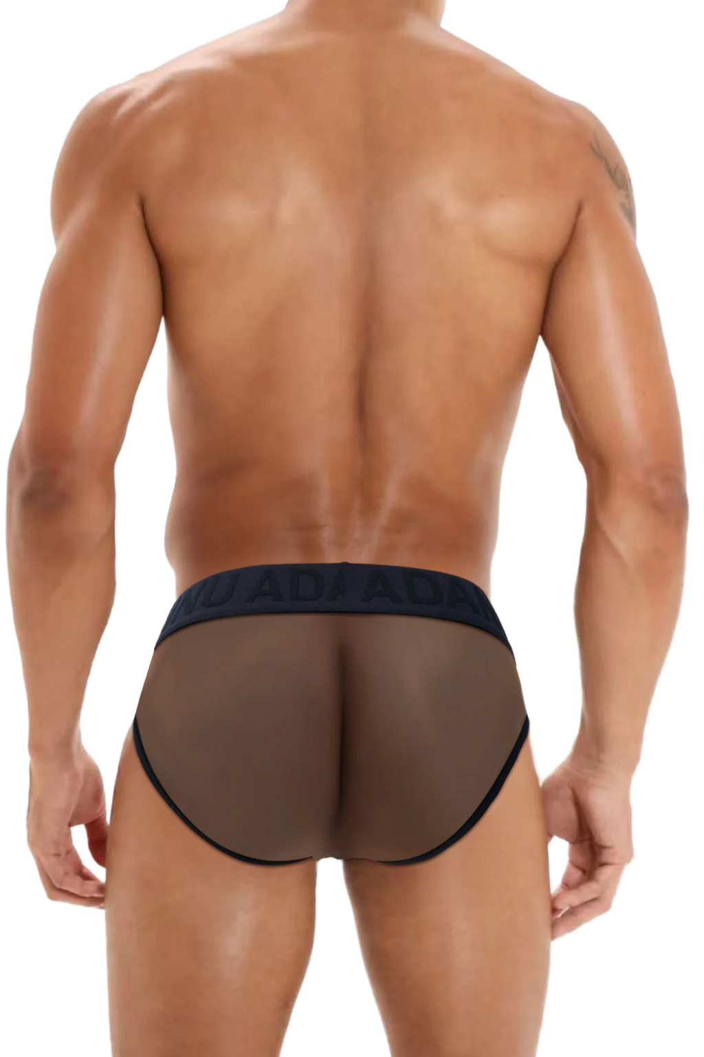 Men’s Sexy Sheer Thong with Ring & Strap Design - URBANPICK FASHION