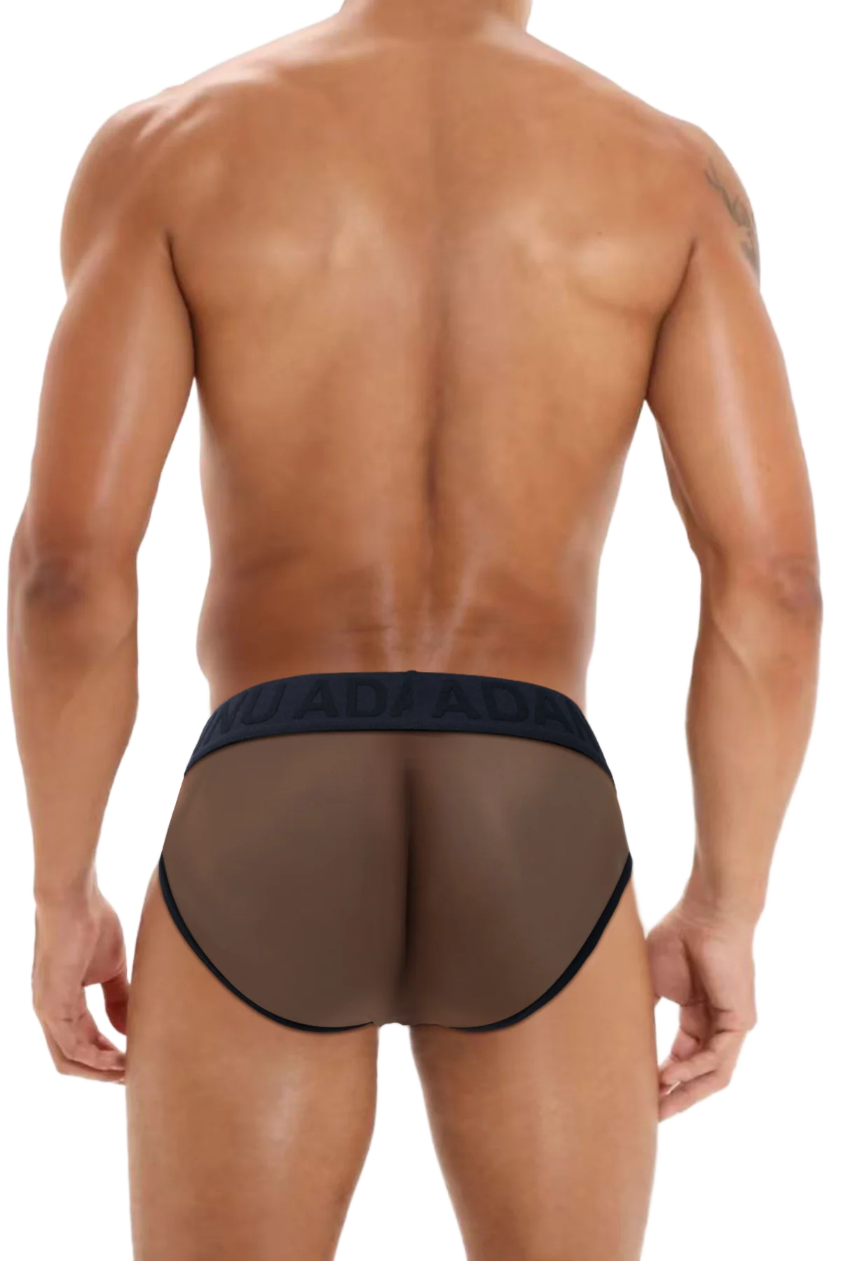Men’s Sexy Sheer Thong with Ring & Strap Design - URBANPICK FASHION
