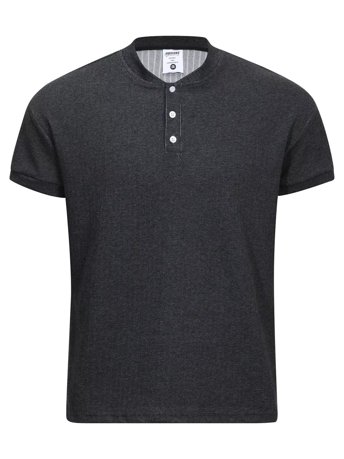 Men's Textured Short Sleeve T-Shirt - URBANPICK FASHION