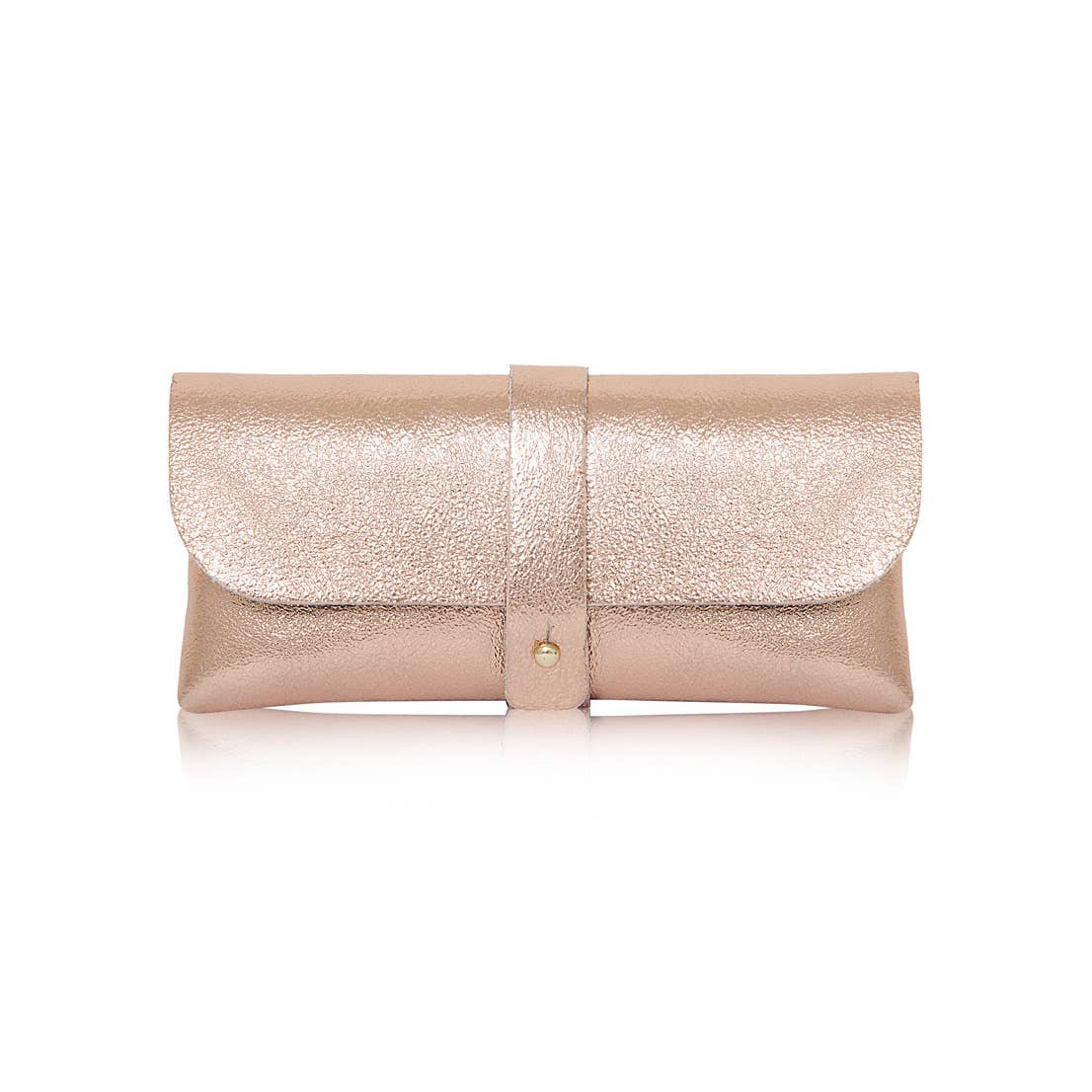 Italian Genuine Leather Glasses Pouch - Handmade in Italy