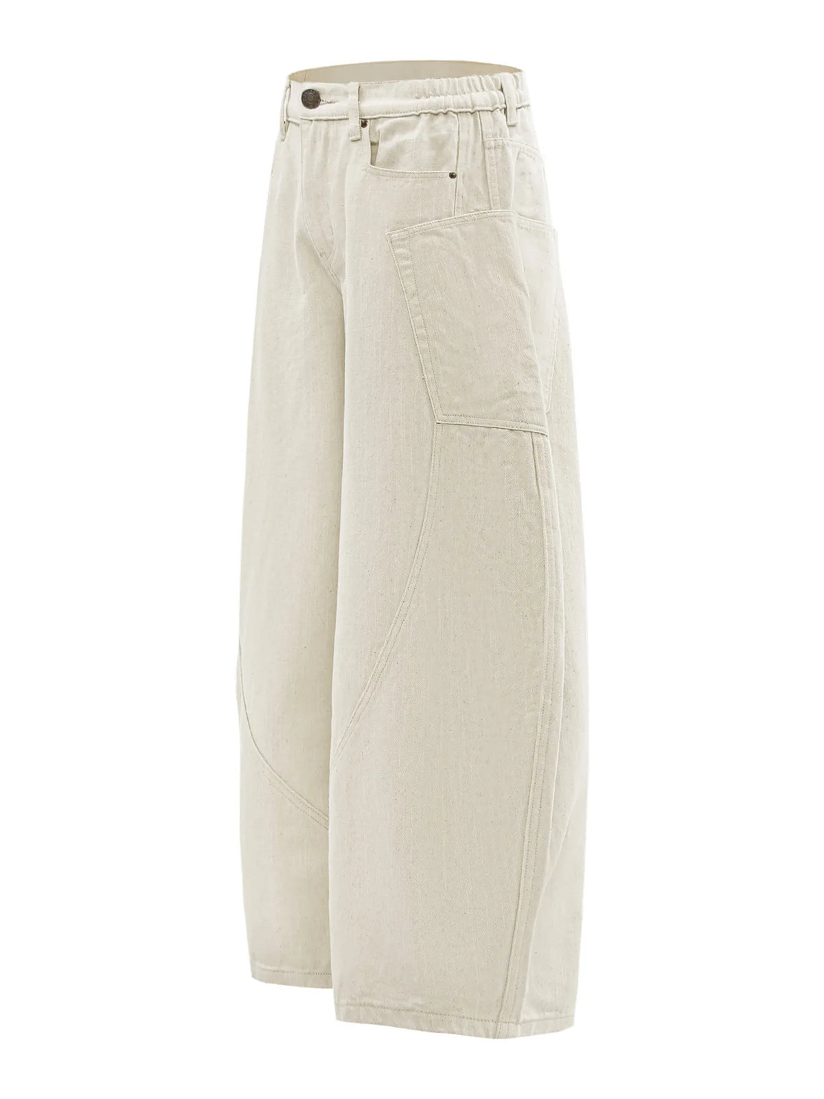 Men's Multi Pocket Curved Jeans - URBANPICK FASHION