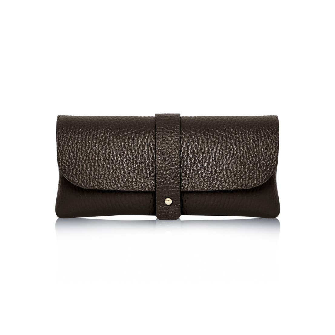 Italian Genuine Leather Glasses Pouch - Handmade in Italy