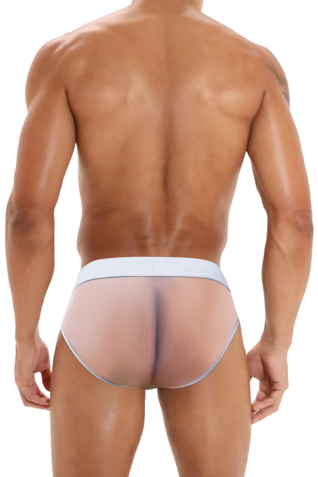 Men’s Sexy Sheer Thong with Ring & Strap Design - URBANPICK FASHION