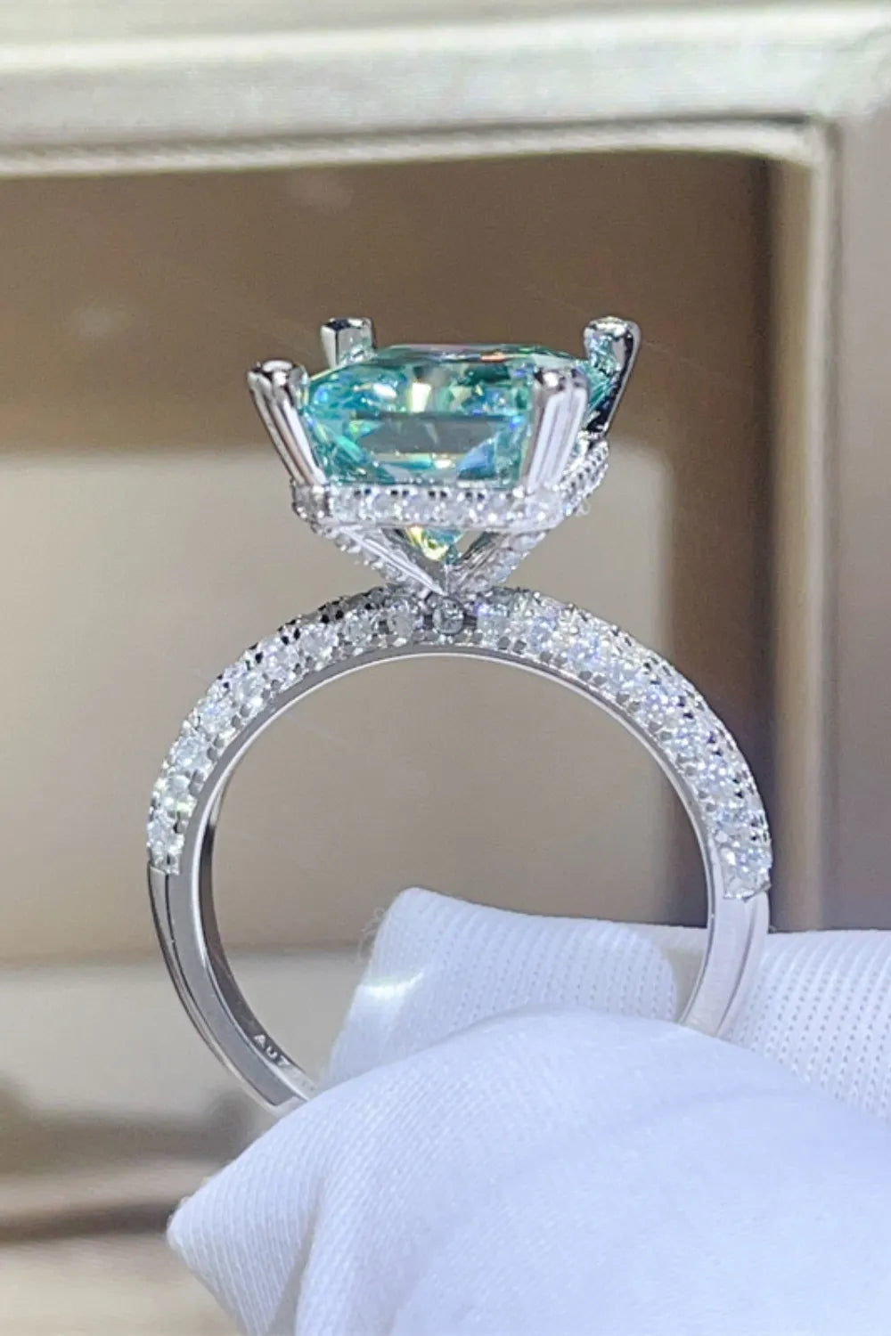 5 Carat Moissanite 925 Sterling Silver Ring - URBANPICK FASHION