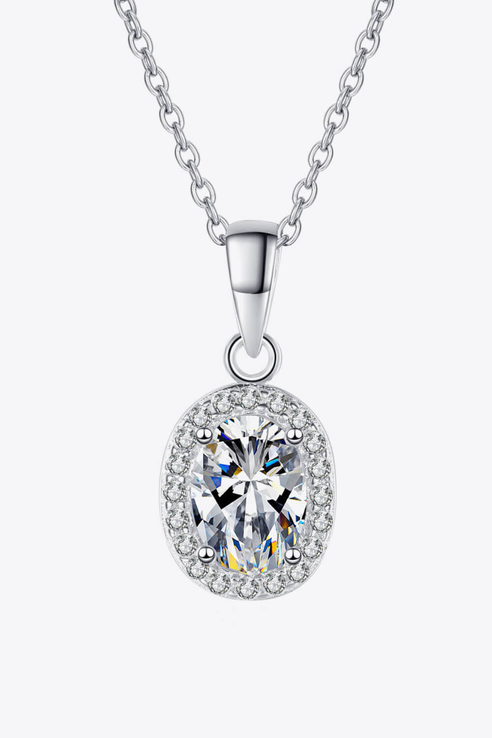 Be The One 1 Carat Moissanite Pendant Necklace - URBANPICK FASHION