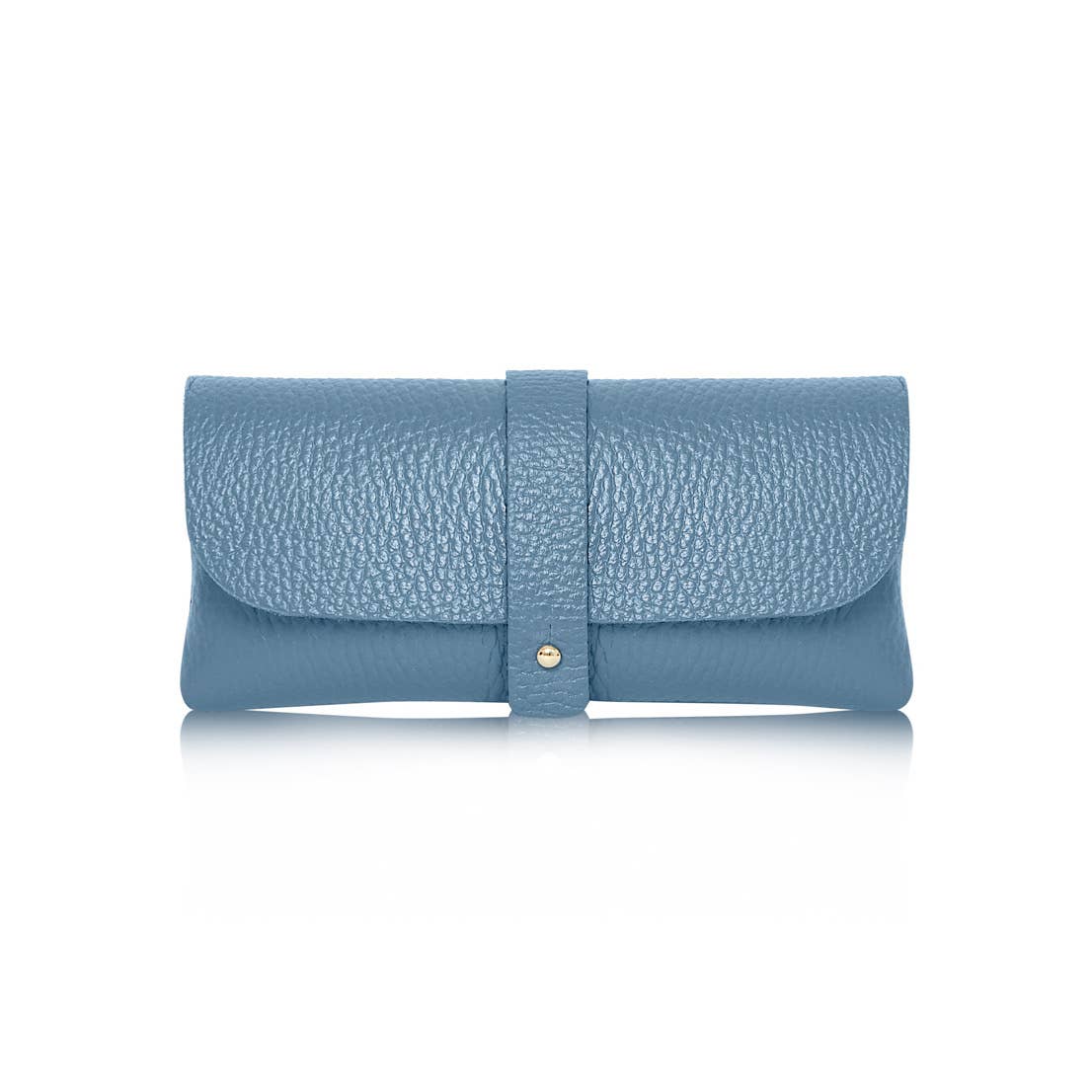 Italian Genuine Leather Glasses Pouch - Handmade in Italy