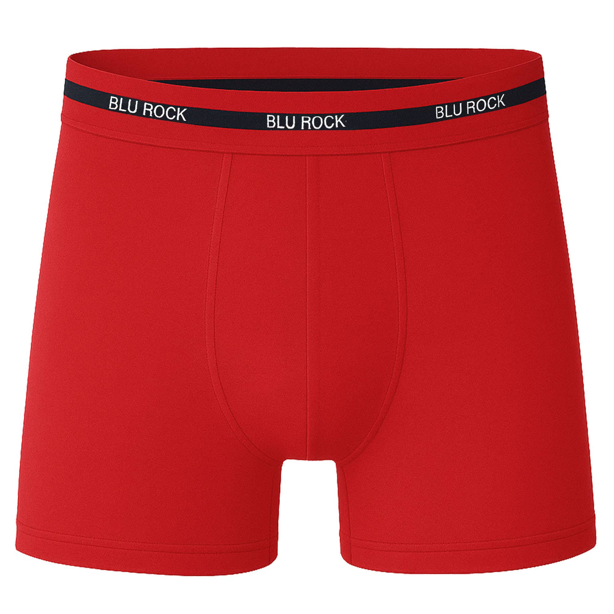 Men's 8-Pack Cotton Stretch Boxer Briefs (S-2XL): Charcoal/Navy/Black/Aqua/Red/Heather Grey / S