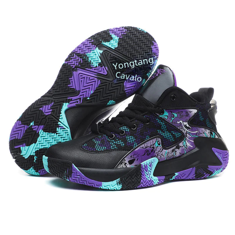 Men's Basketball Shoes for Youth and Students (Fashion) - URBANPICK FASHION