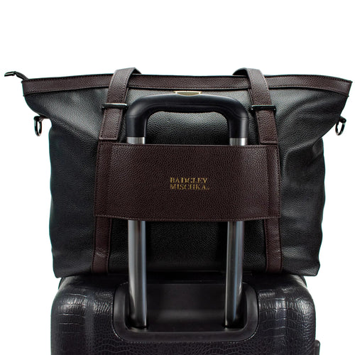 Anna XL Vegan Leather Weekender Duffel Bag - URBANPICK FASHION
