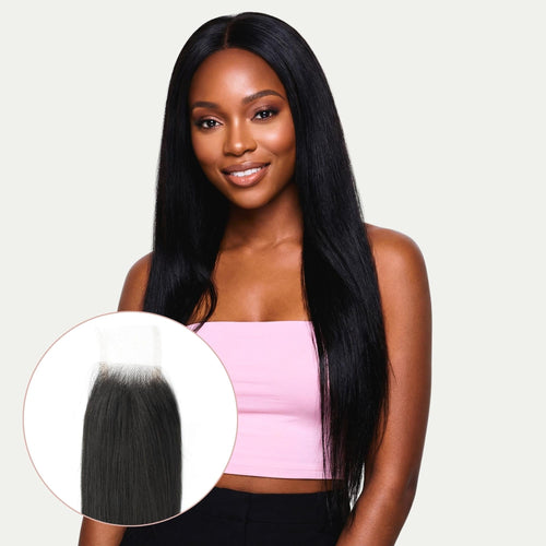 Brazilian Silky Straight 2x6 Transparent Lace Human Hair Closure - URBANPICK FASHION