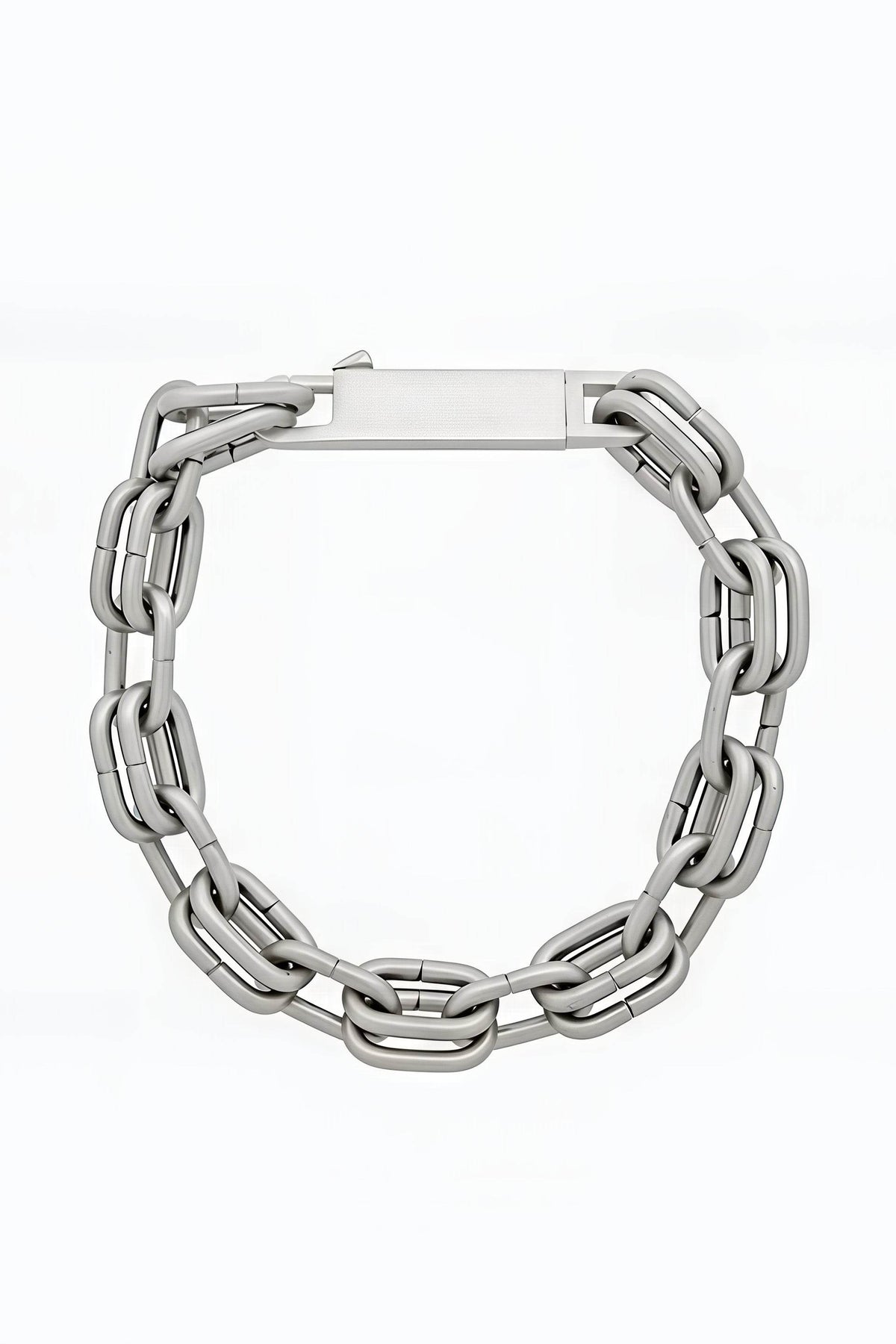Chunky Metal Chain Necklace - Industrial Unisex Statement Piece - URBANPICK FASHION