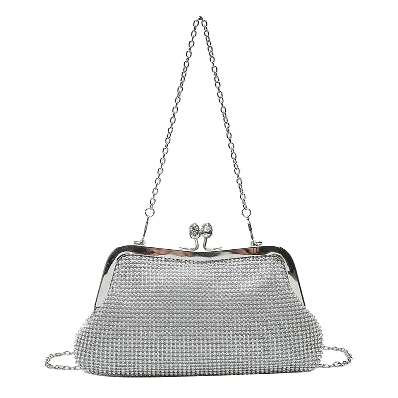 Crossbody Clip Chain Bag for Stylish Outings - URBANPICK FASHION