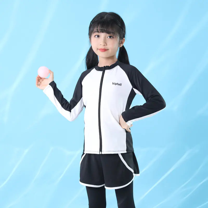 Kids Long Sleeve UV Protection Swimwear for Boys and Girls - URBANPICK FASHION