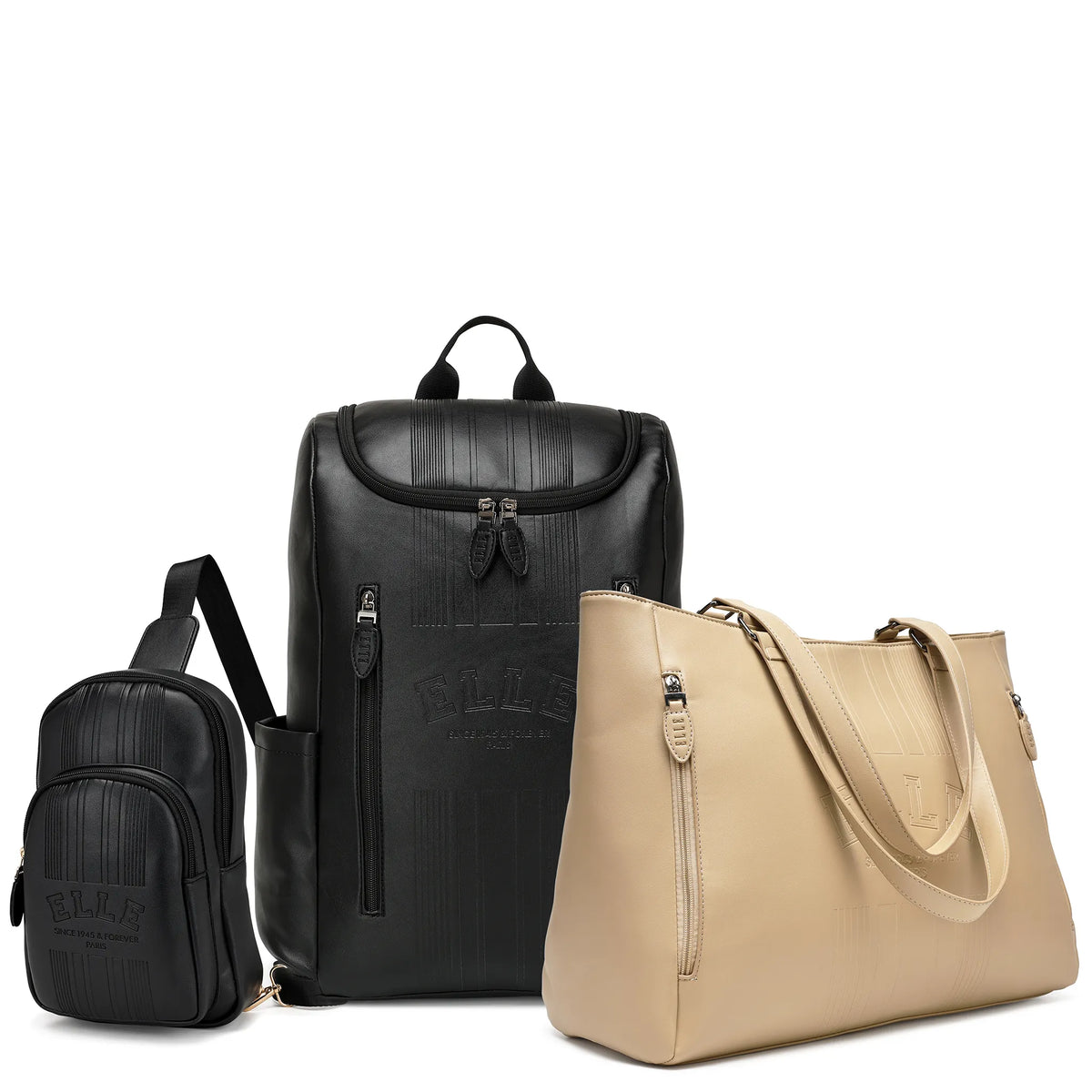 Roamer 3 Piece Weekender, Backpack & Crossbody Set - URBANPICK FASHION