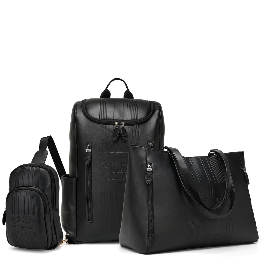 Roamer 3 Piece Weekender, Backpack & Crossbody Set - URBANPICK FASHION