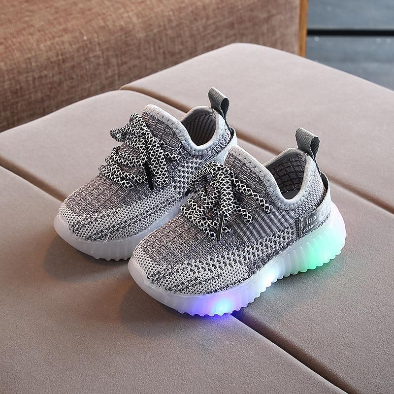 Kids LED Light-Up Sneakers
