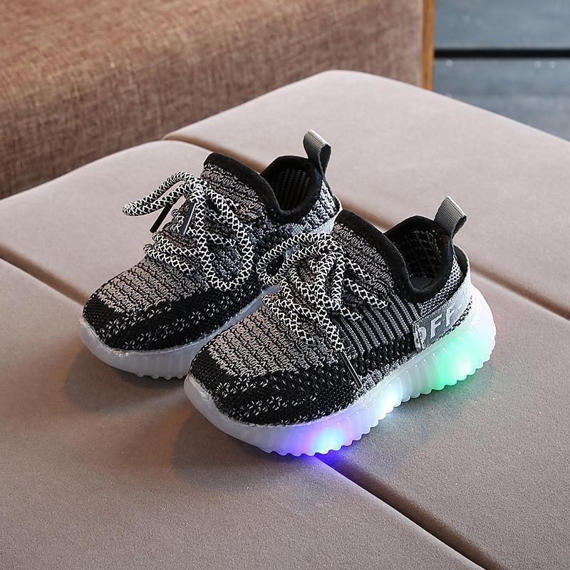 Kids LED Light-Up Sneakers