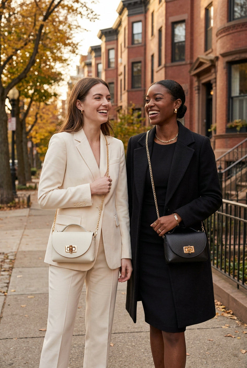 Chic Mini Top-Handle – Italian Handmade Leather Crossbody MADE IN ITALIA 🇮🇹